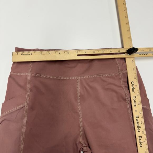 La Kottee Short Womens Large Pink Biker Athletic Side Pocket - Picture 5 of 7